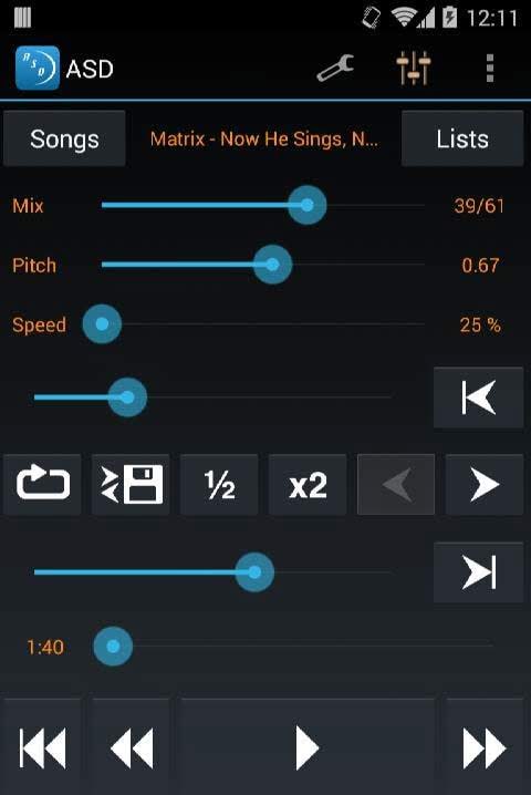 Amazing Slow Downer screenshot 1
