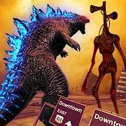 Monster Smash City - Godzilla vs Siren Head