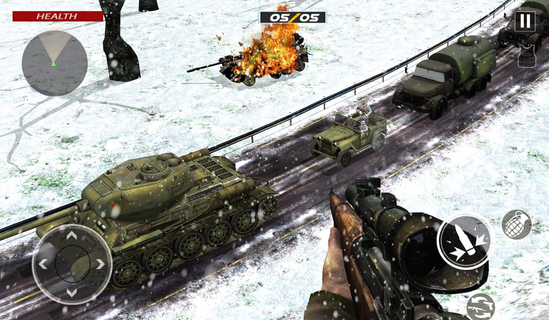 World War FPS Shooting Games Screenshot 2