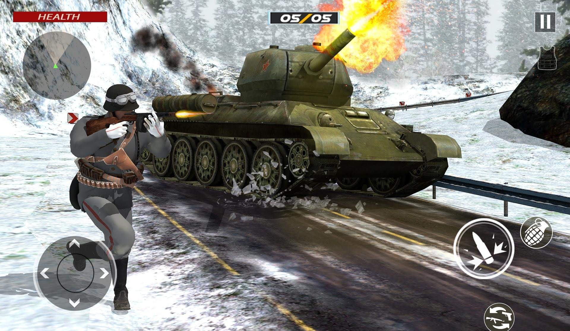 World War FPS Shooting Games Screenshot 4