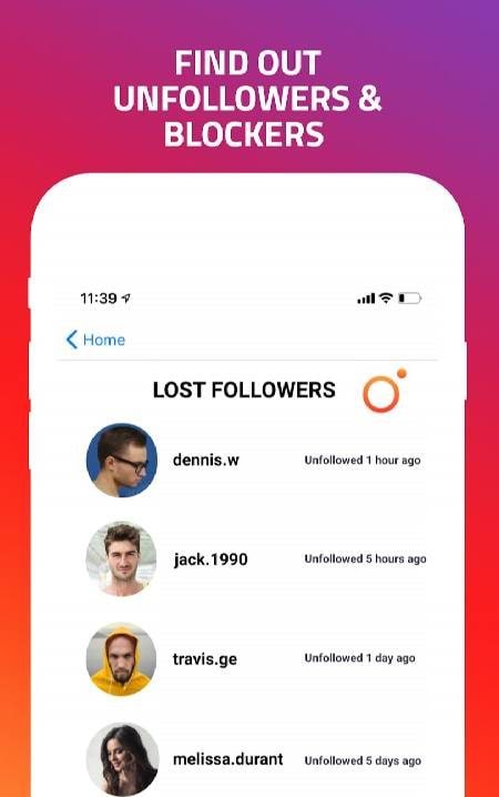 Reportly - Followers Tracker screenshot 2