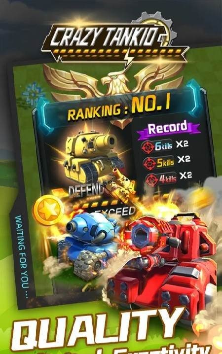 Crazy Tankio - Final Battle screenshot 1