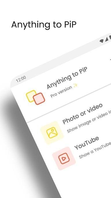 Anything to PiP interface preview