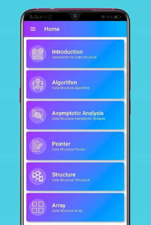 Learn Data Structures Offline screenshot 1