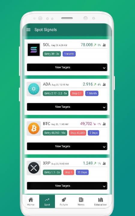 Shah of Crypto: Crypto Signals screenshot 3