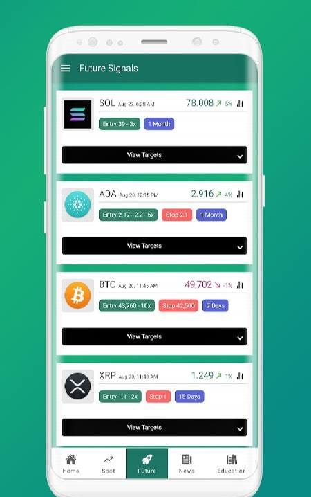 Shah of Crypto: Crypto Signals screenshot 4