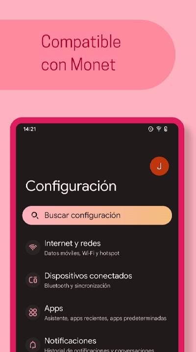 Iris Monet - Tema Substratum screenshot 1