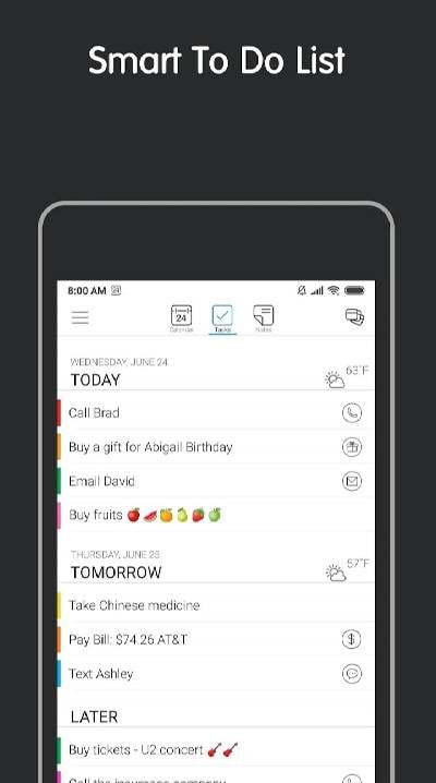 24me: Calendar, Taks, Notes screenshot 4