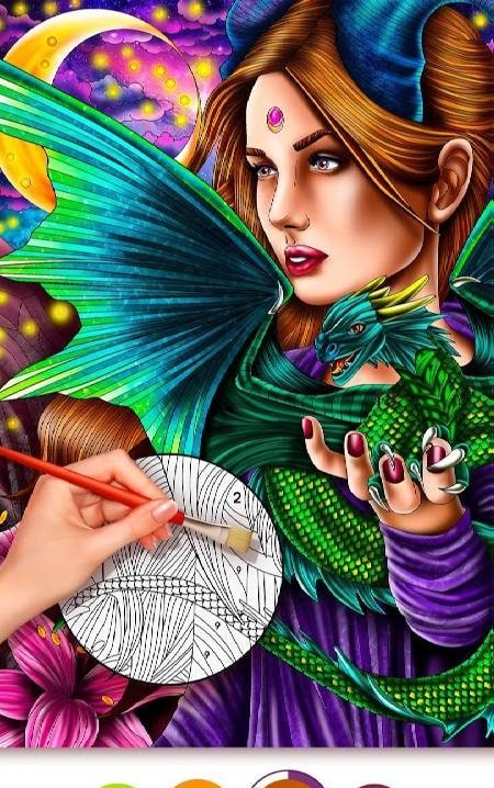 Color Book: Secret Stories screenshot 2