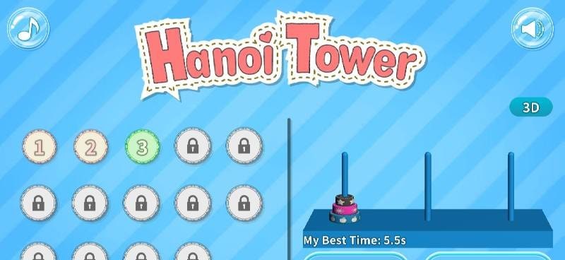 Hanoi Tower screenshot 1