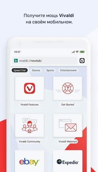 Vivaldi Screenshot 1