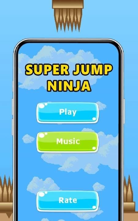 Jump Ninja gameplay screenshot 1