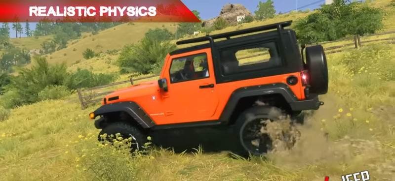 Jeep Offroad 4x4 Car Game Mud screenshot 4