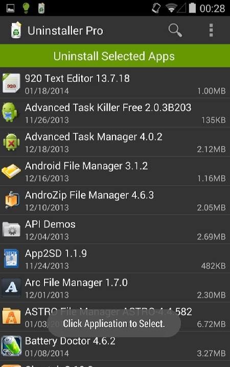 Uninstaller Pro screenshot 2