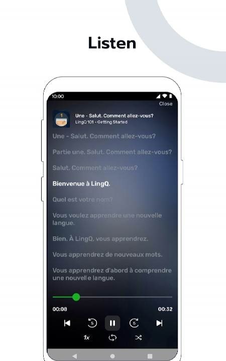 Learn French Through Content screenshot 3