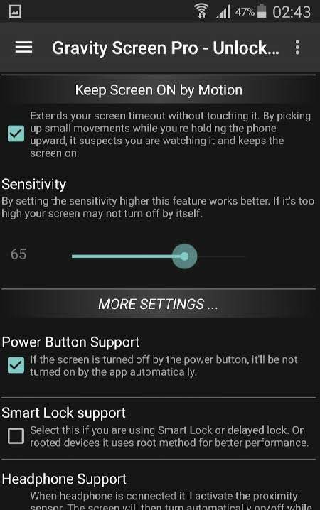 Gravity Screen Pro screenshot 4