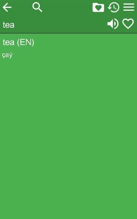 English Turkmen Dictionary screenshot 2