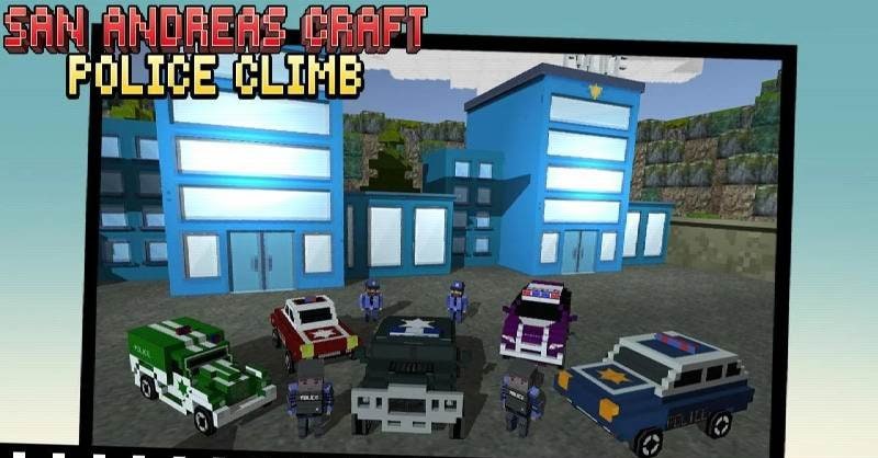 San Andreas Craft Police Climb gameplay screenshot 3