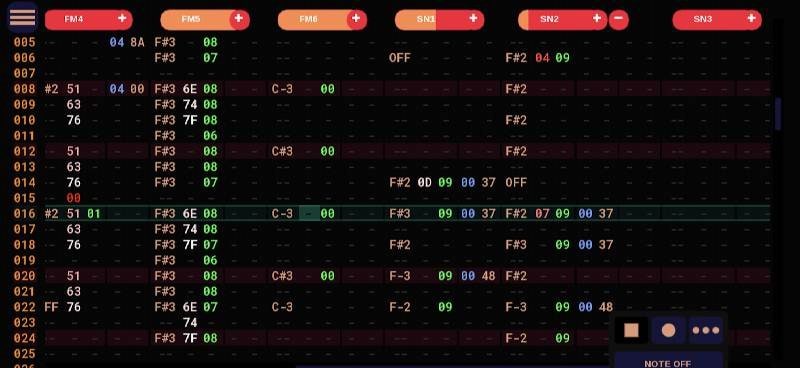 Deflemask screenshot 1