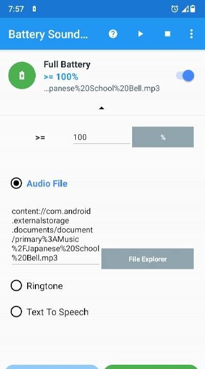 Battery Sound Alert screenshot 3
