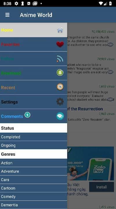 Anime World - Best Anime App screenshot 2