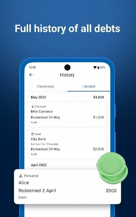 Debt Control screenshot 3