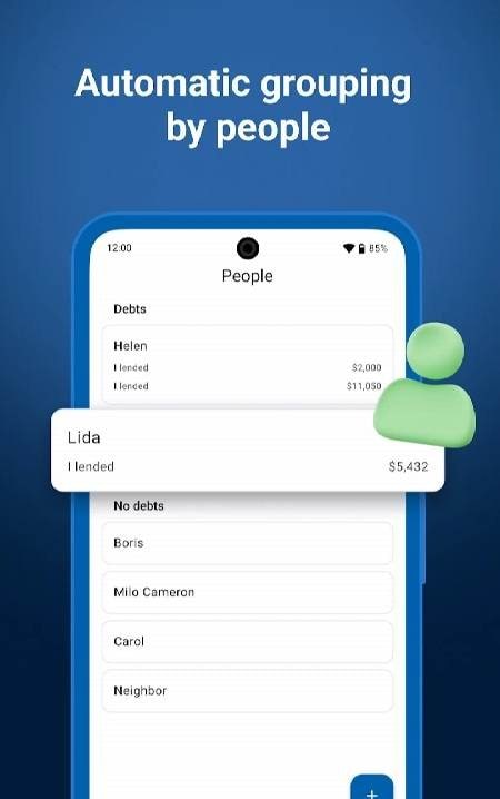 Debt Control screenshot 2