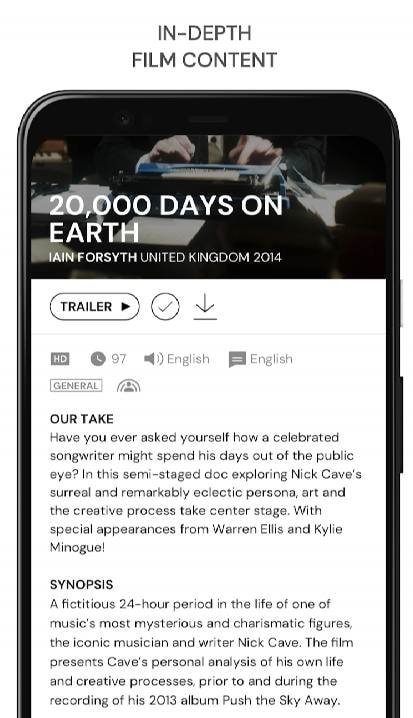 MUBI — Hand-picked Films screenshot 3