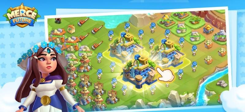 Merge Future - Merge And Build gameplay screenshot 2