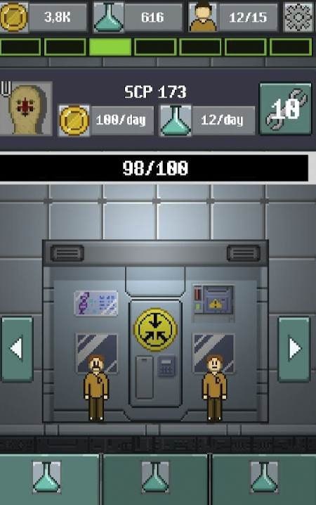 SCP Foundation: Idle Manager gameplay screenshot 2