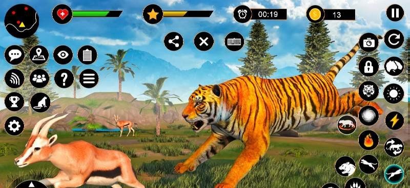 Tiger Simulator - Tiger Games screenshot 2