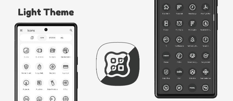 Pix Monochrome Icon Pack Screenshot 3
