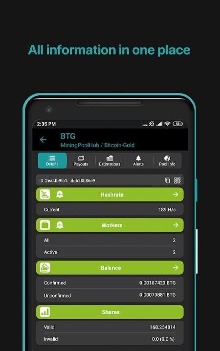 Miner Box: Crypto Pool Monitor screenshot 3