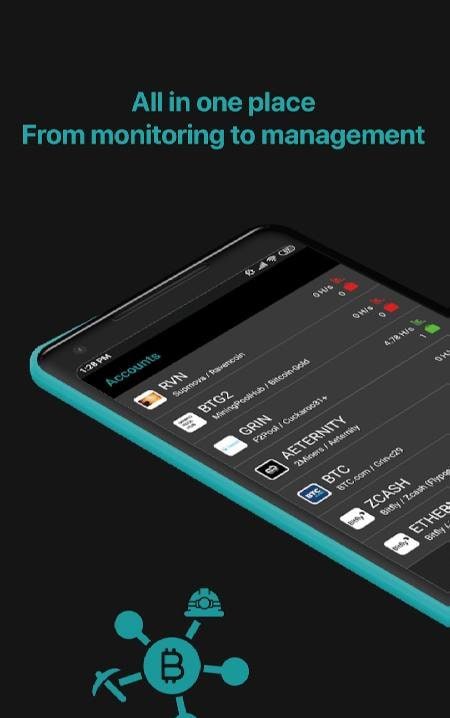 Miner Box: Crypto Pool Monitor screenshot 1
