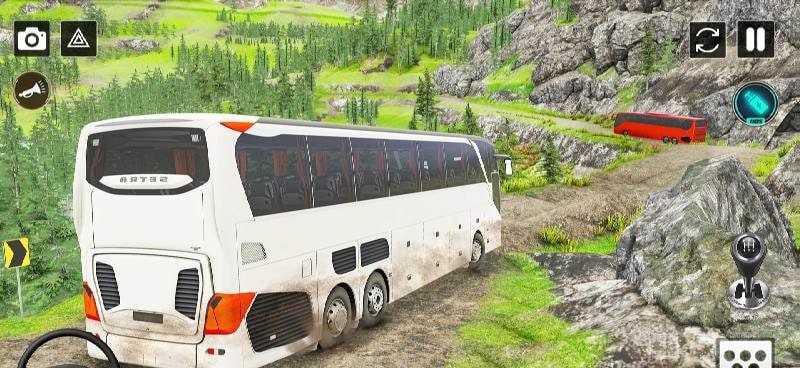 Offroad Racing in Bus Game gameplay screenshot 3