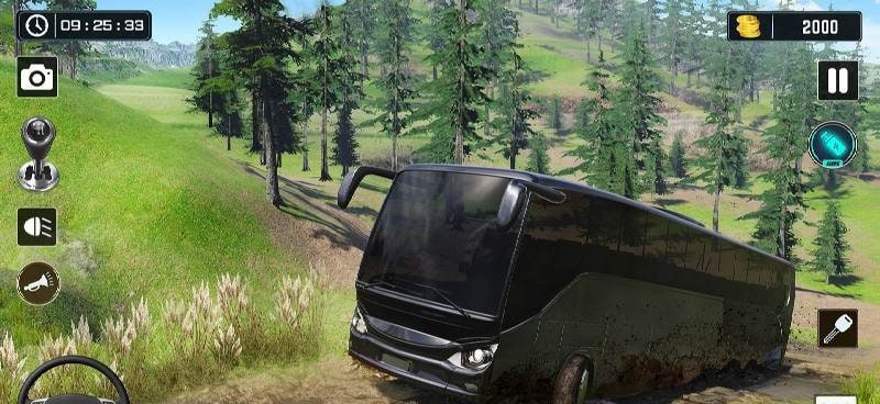 Offroad Racing in Bus Game gameplay screenshot 1