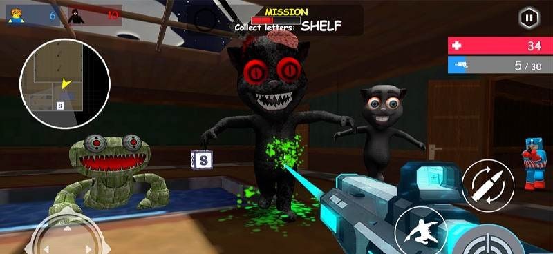 Juan Shooter Survival FPS Zone game interface