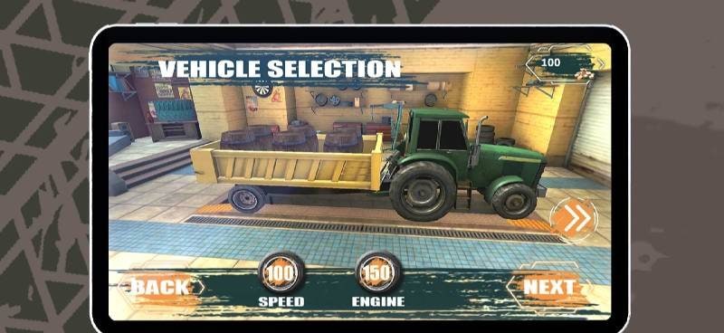 Offroad Long Trailer Truck Sim screenshot 2