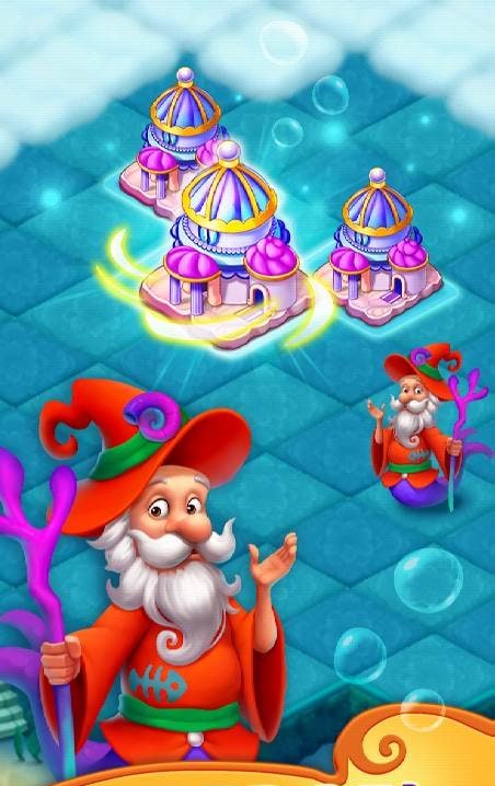 Merge Legend-Atlantis Mermaid gameplay screenshot 1