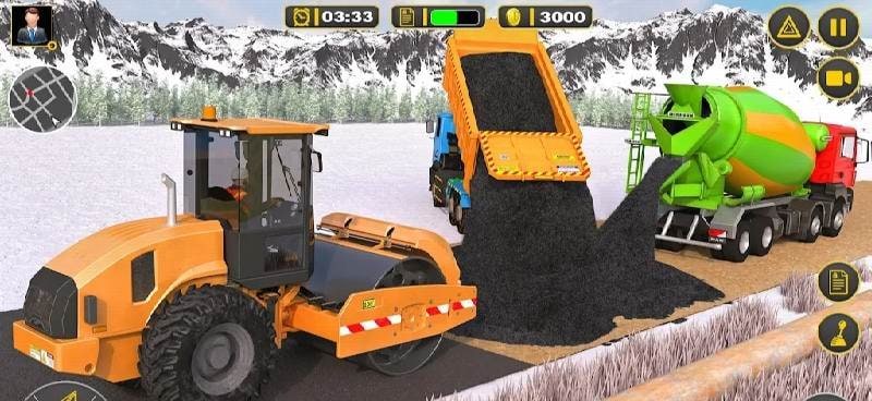 Road Construction Truck Games Screenshot 2