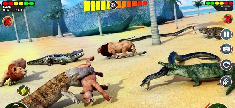 Fourth gameplay preview for Hungry Animal Crocodile Games