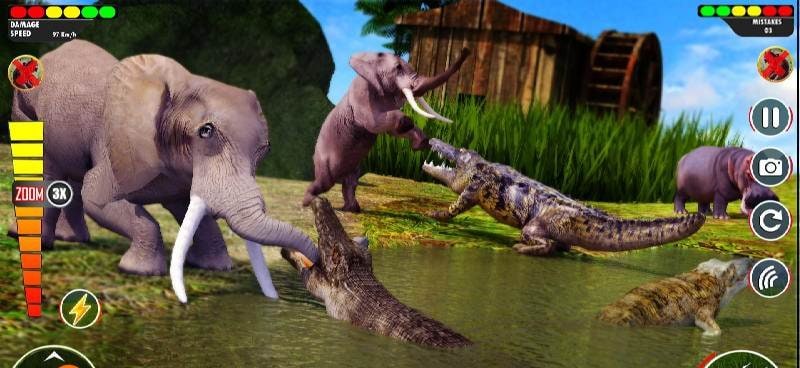 Third gameplay preview for Hungry Animal Crocodile Games