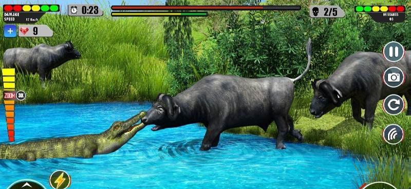 First gameplay preview for Hungry Animal Crocodile Games
