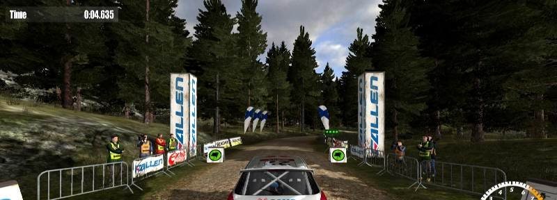 Rush Rally 3 Demo screenshot 1