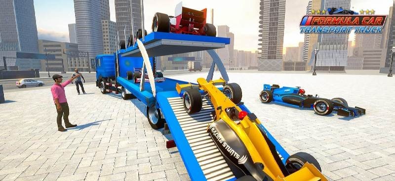 Formula Car Transporter Truck screenshot 3