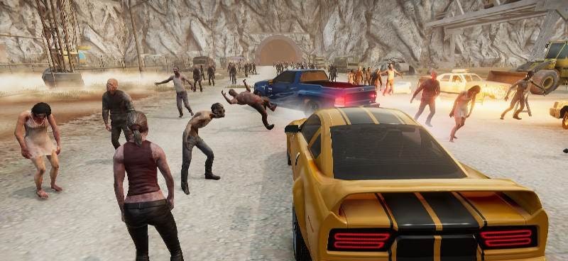 Zombie Car Crash : Drift Zone screenshot 4
