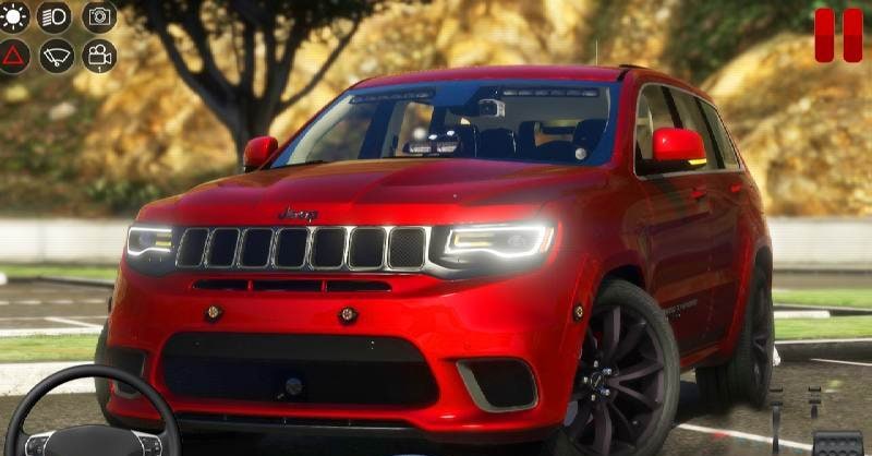 Prado Car Driving Simulator 3D screenshot 2