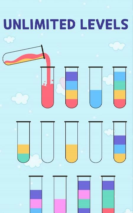 Water Puzzle - Color Sorting gameplay screenshot 3