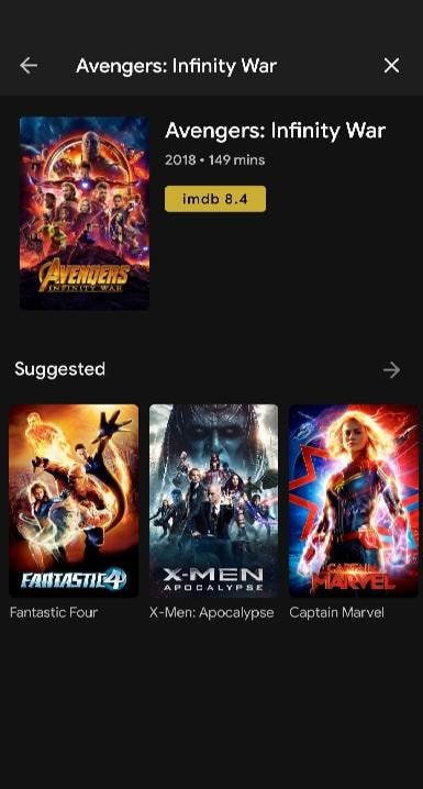 Moviesy screenshot 3