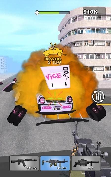 Road Madness gameplay screenshot 2